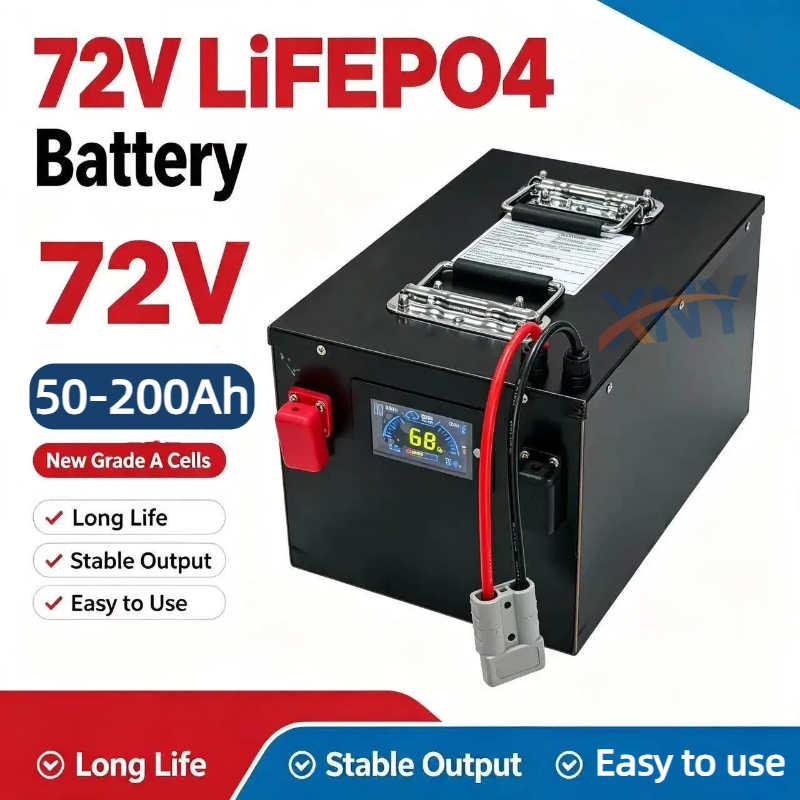 72V 60Ah Lifepo4 Battery Pack - حزمة بطارية ليثيوم LifePo4 24S 72V