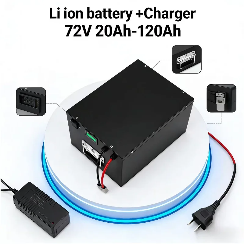 60V 30Ah Electric Scooter Battery - بطارية ليثيوم أيون 17S 60V بسعة