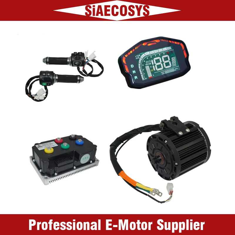 محرك QSMOTOR QS138 للدفع المتو - مراجعة Mid Drive Motor Kit 72V 3000W وسعره