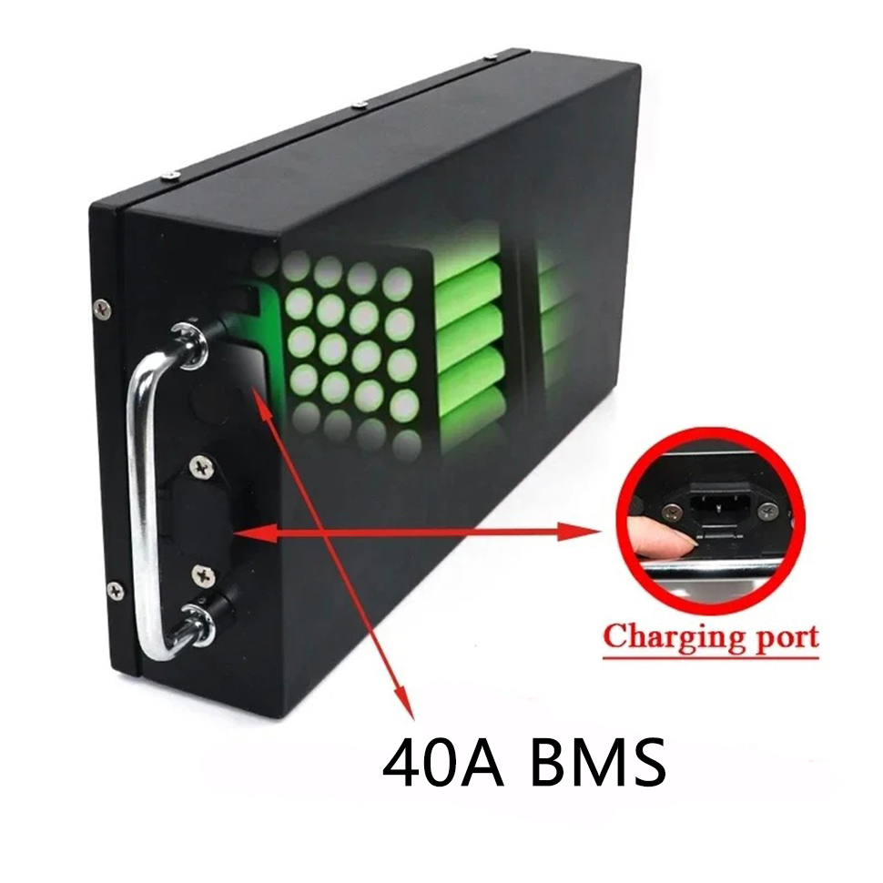 بطارية ليثيوم جديدة للمركبات ا - مراجعة 60V 30Ah Electric Scooter Battery وسعره