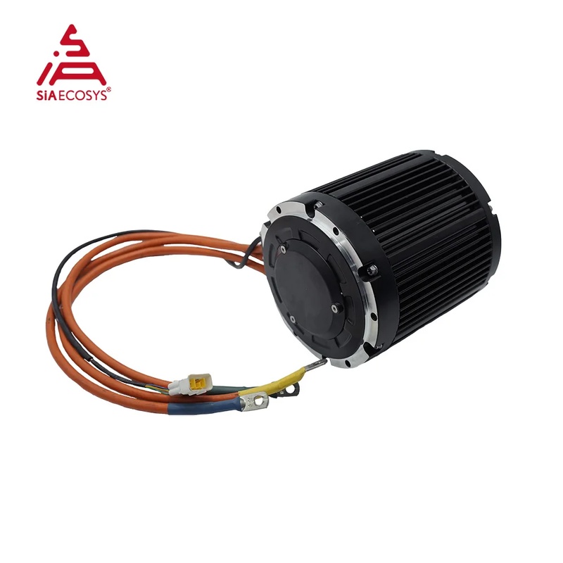 محرك QSMOTOR D155A-70 بقدرة 10 - مراجعة Electric Motorcycle Conversion Kit 72V وسعره