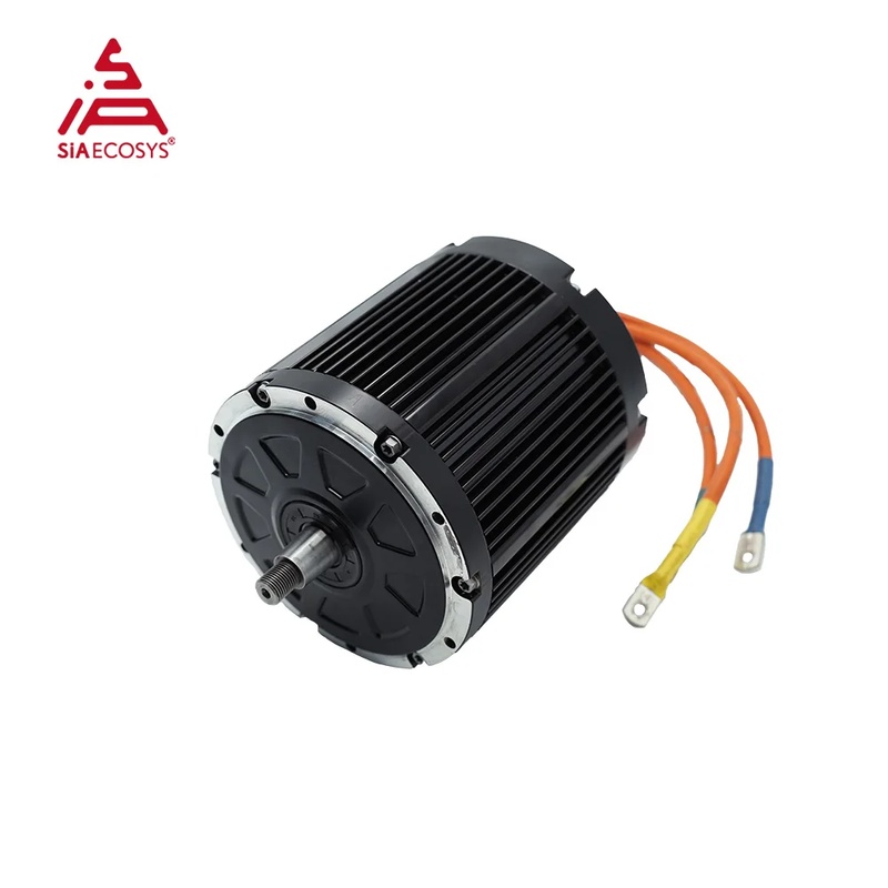محرك QSMOTOR D155A-70 بقدرة 10 - مراجعة Electric Motorcycle Conversion Kit 72V وسعره