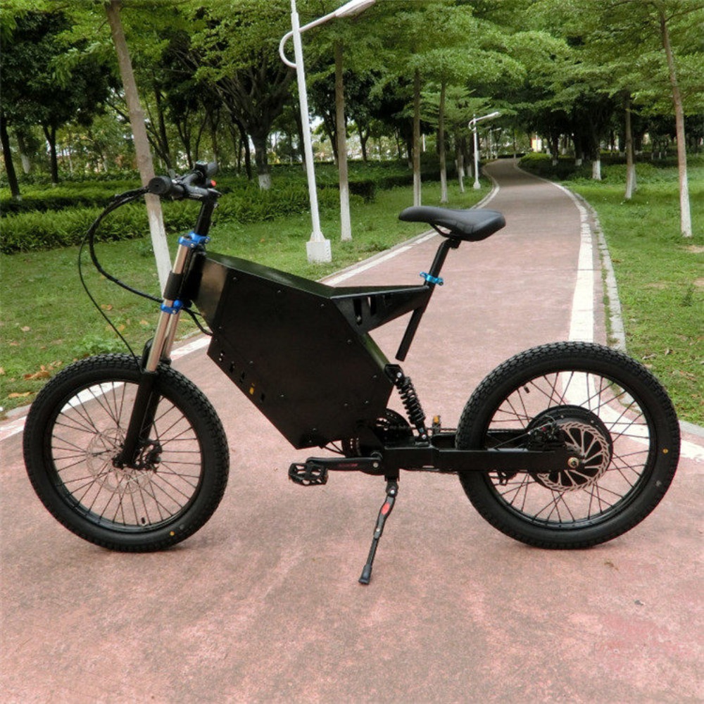 إطار دراجة كهربائية ستيلث بومب - مراجعة 8000W Stealth Bomber Ebike وسعره